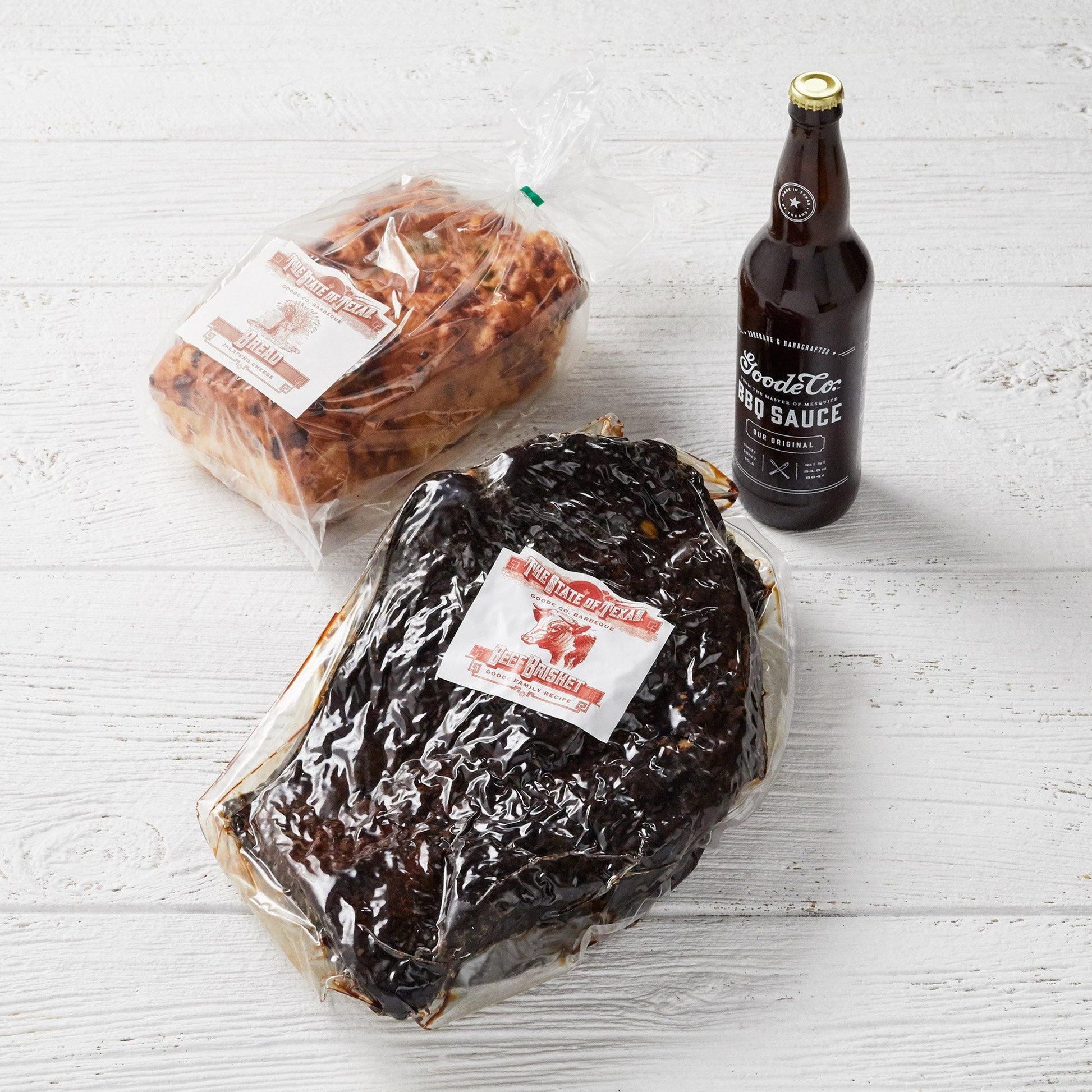 Classic Mesquite Smoked Brisket Packaged for Online Shipping