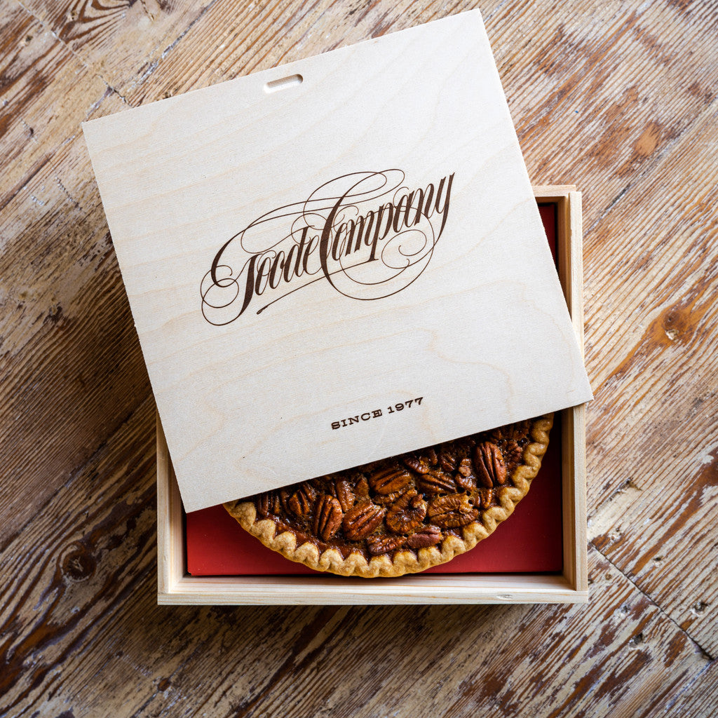 Brazos Bottom Pecan Pie - Heritage Script Edition Wooden Box